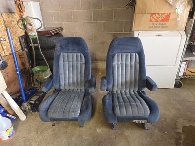 I have 2 front seats for a Chevy or Gmc