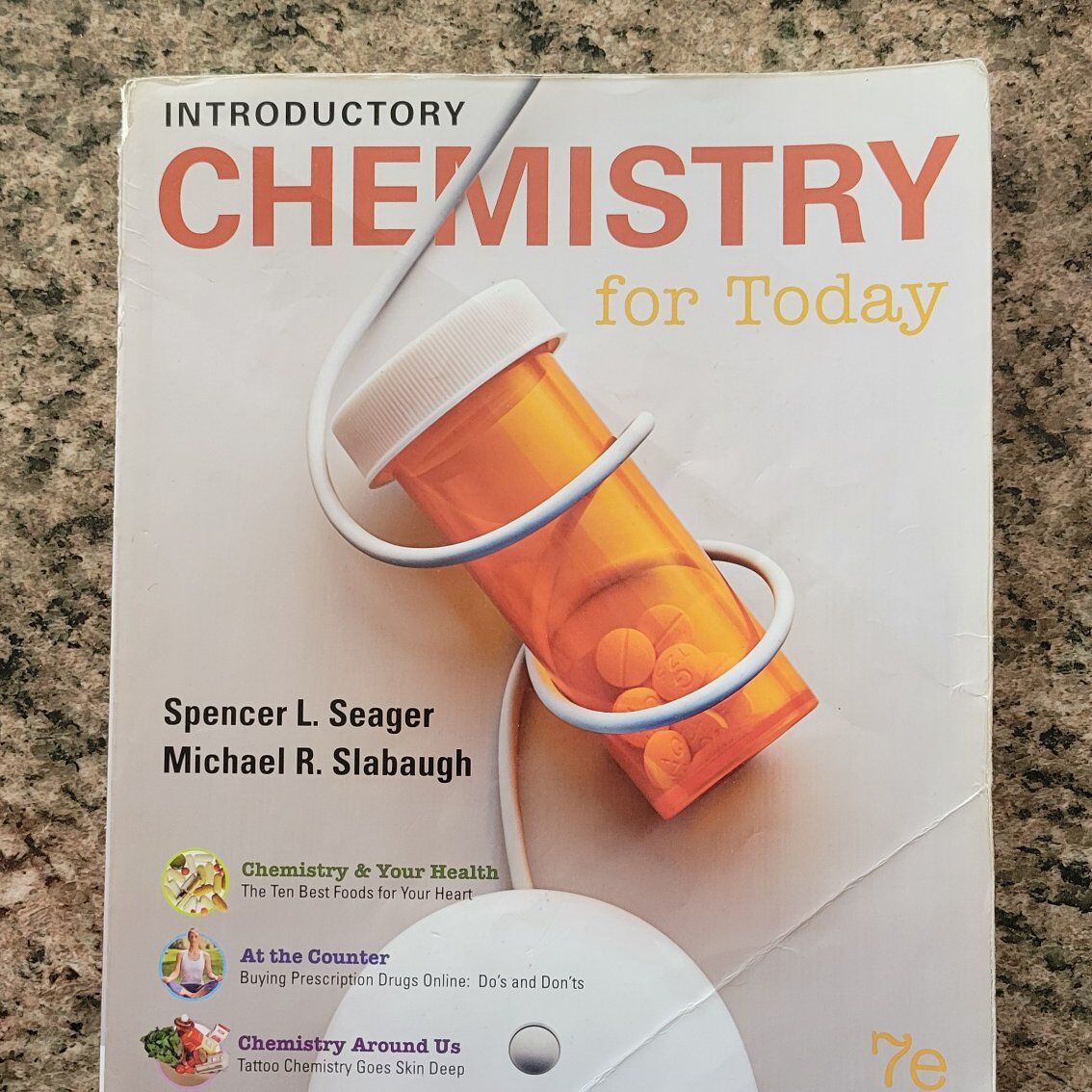 Introductory Chemistry for today: Spencer Seager