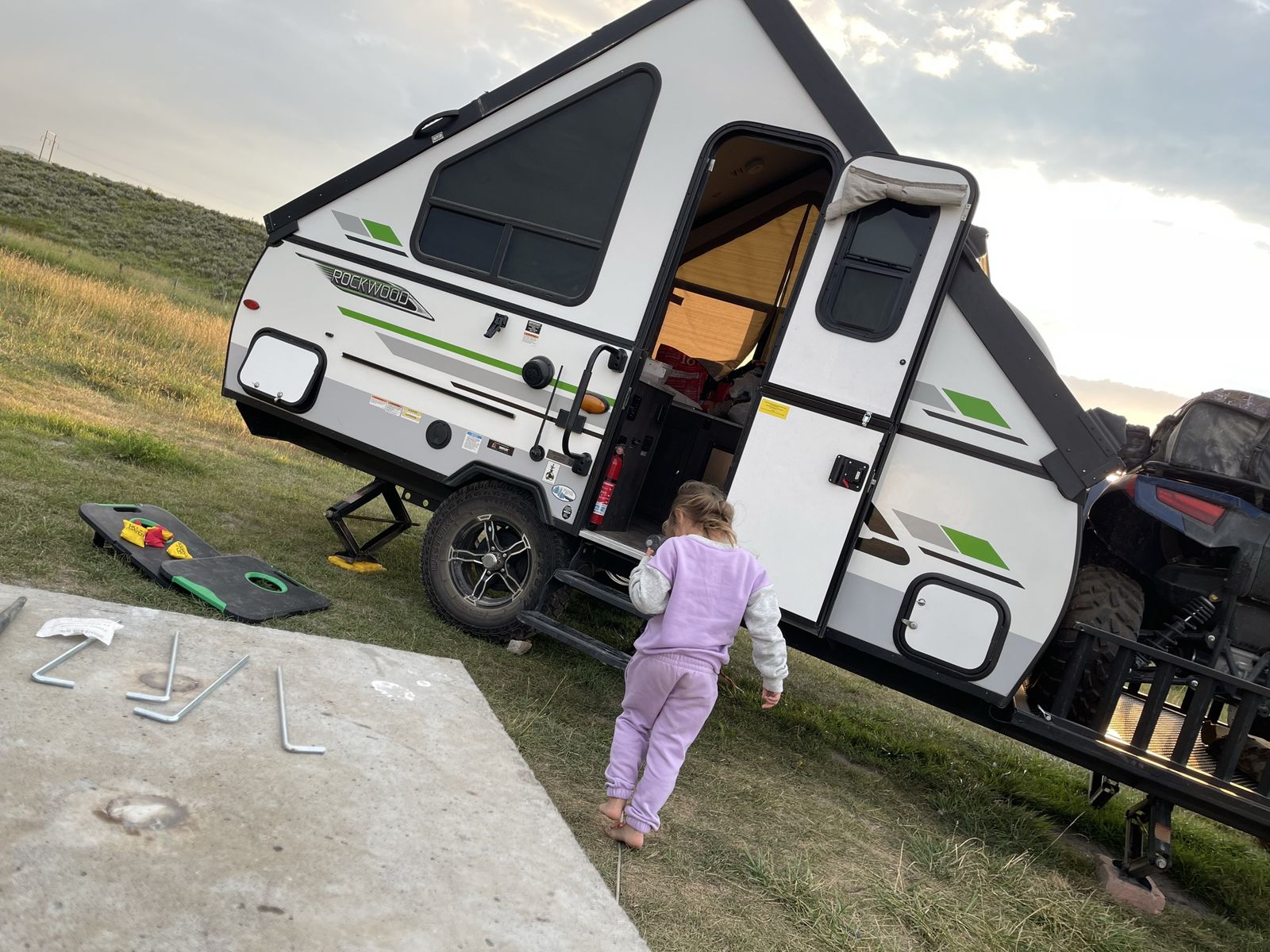 Rockwood A-Frame Travel Trailer - Used, Good Condition, Compact & Easy Tow