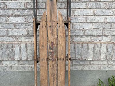 Vintage Flexible Flyer Airline Racer Snow Sled 5 ft