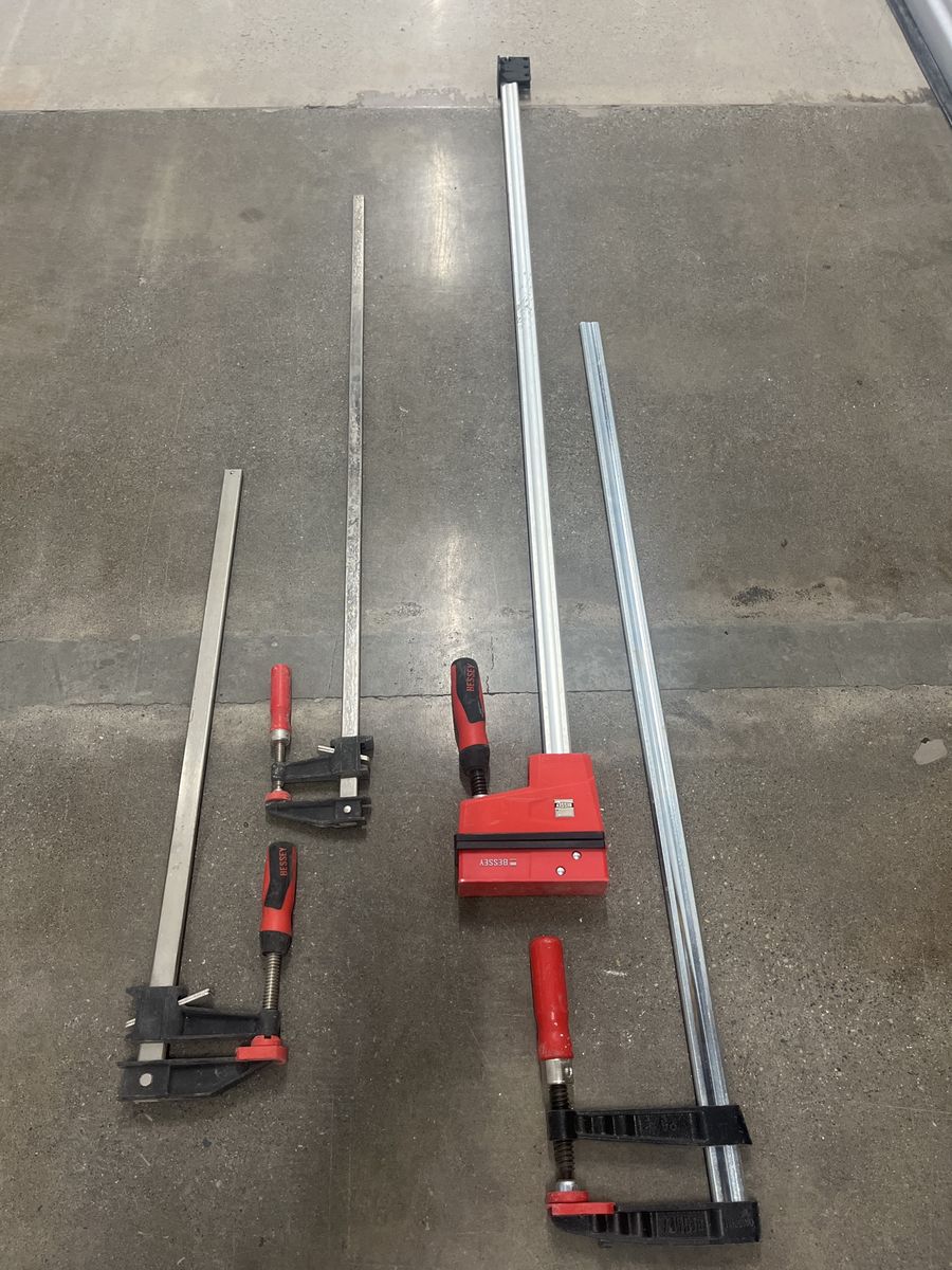 Long clamps for rent