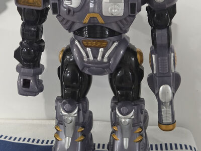 M.A.R.S. Mororized Attack Robo Group Robot Toy 7in tall motorized walking robot