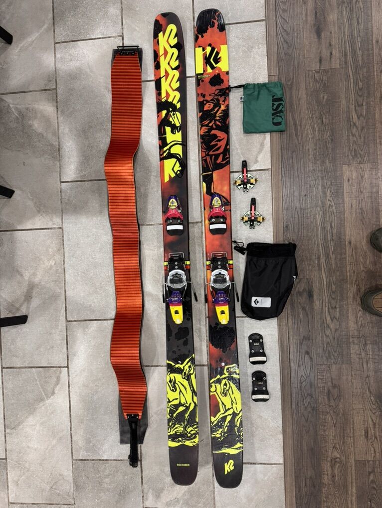 K2 191 Reckoners 112s w/Pivot 15 & CAST Touring