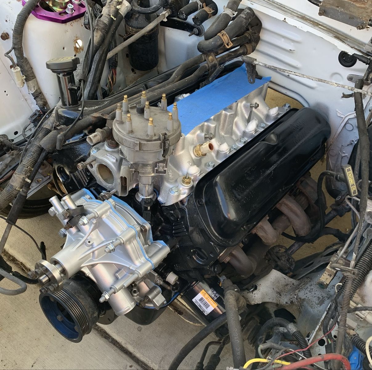 Ford Mustang Foxbody SN95 302 5.0 v8 long block SBF GT40P engine