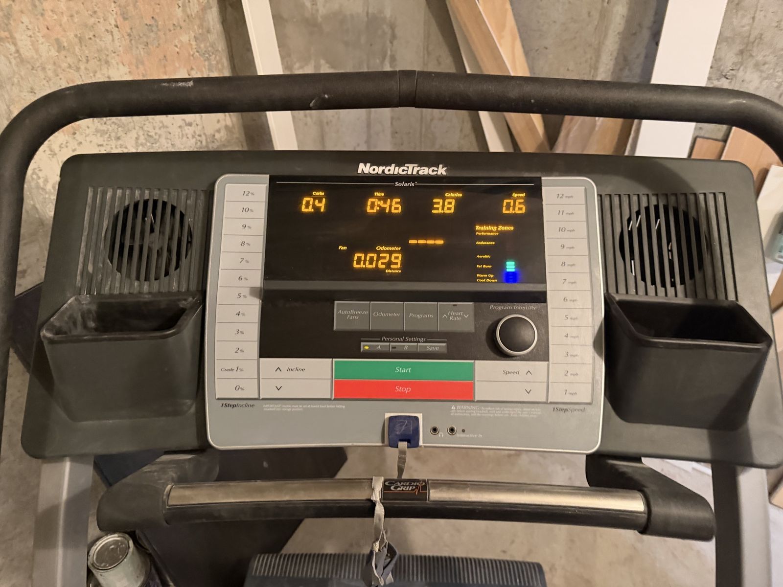 NordicTrack Solaris Treadmill - Used Home Fitness Equipment