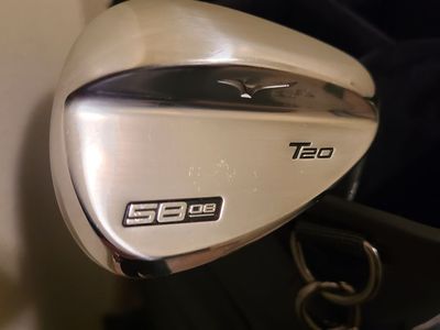 MIZUNO 58* sand/lob wedge SteelFiber shaft RH VOKEY, TITLEIST, TAYLORMADE