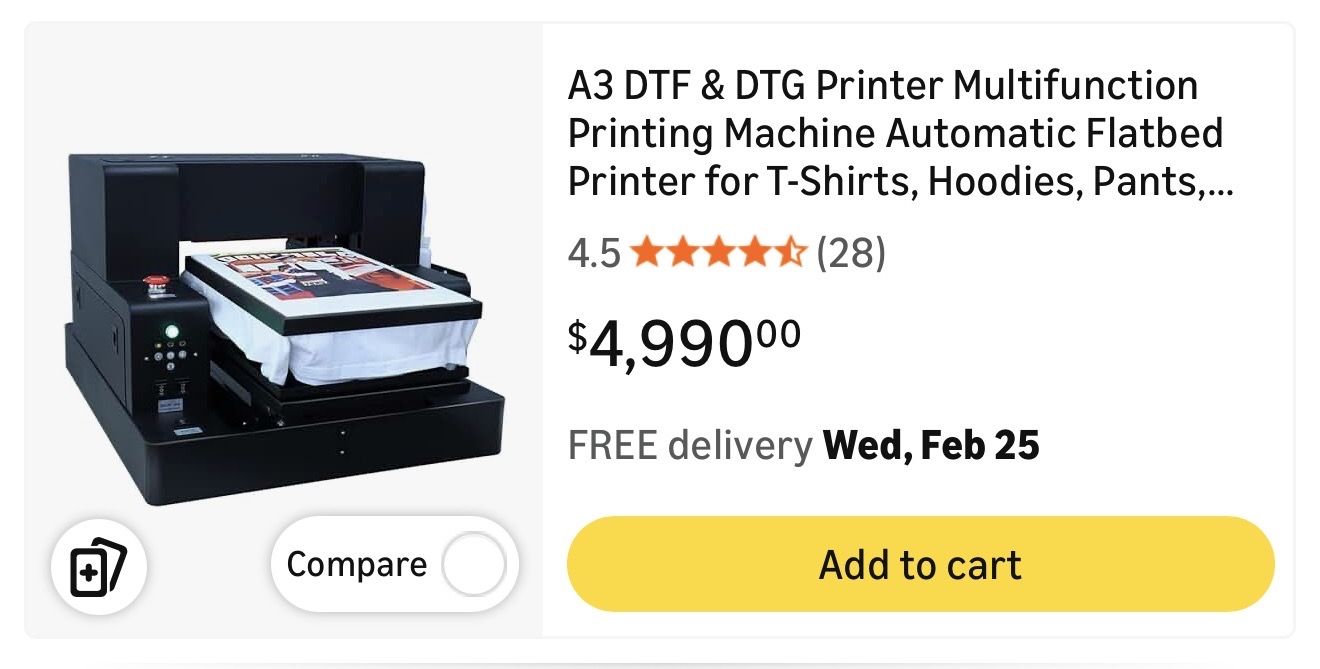 DTG/DTF multifunction UV Printer With AcroRip Soft