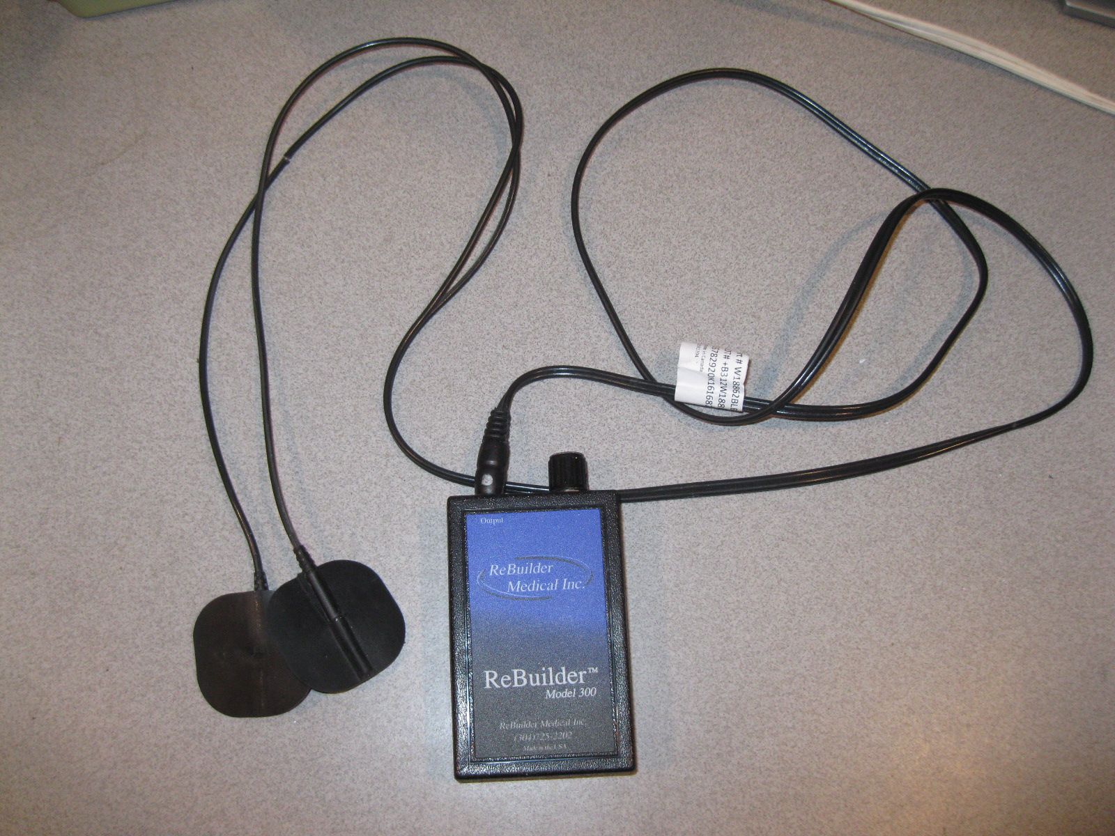 ReBuilder Medical Inc Neuropathy Model 300 Portable Handheld TENS Type Unit EUC