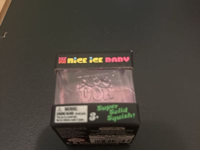 Nee Doh Nice Ice Baby Super Solid Squish! Fidget Toy