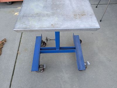 Rolling metal work stand
