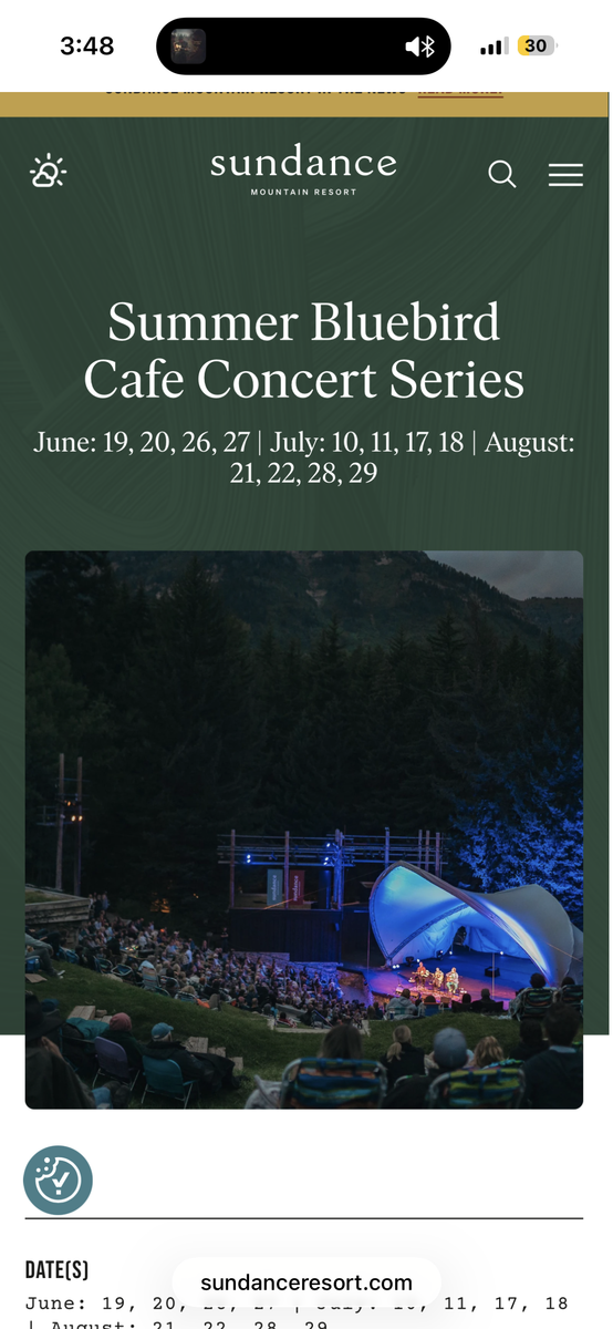 2 Summer Bluebird Cafe Concert Tickets - June 27th