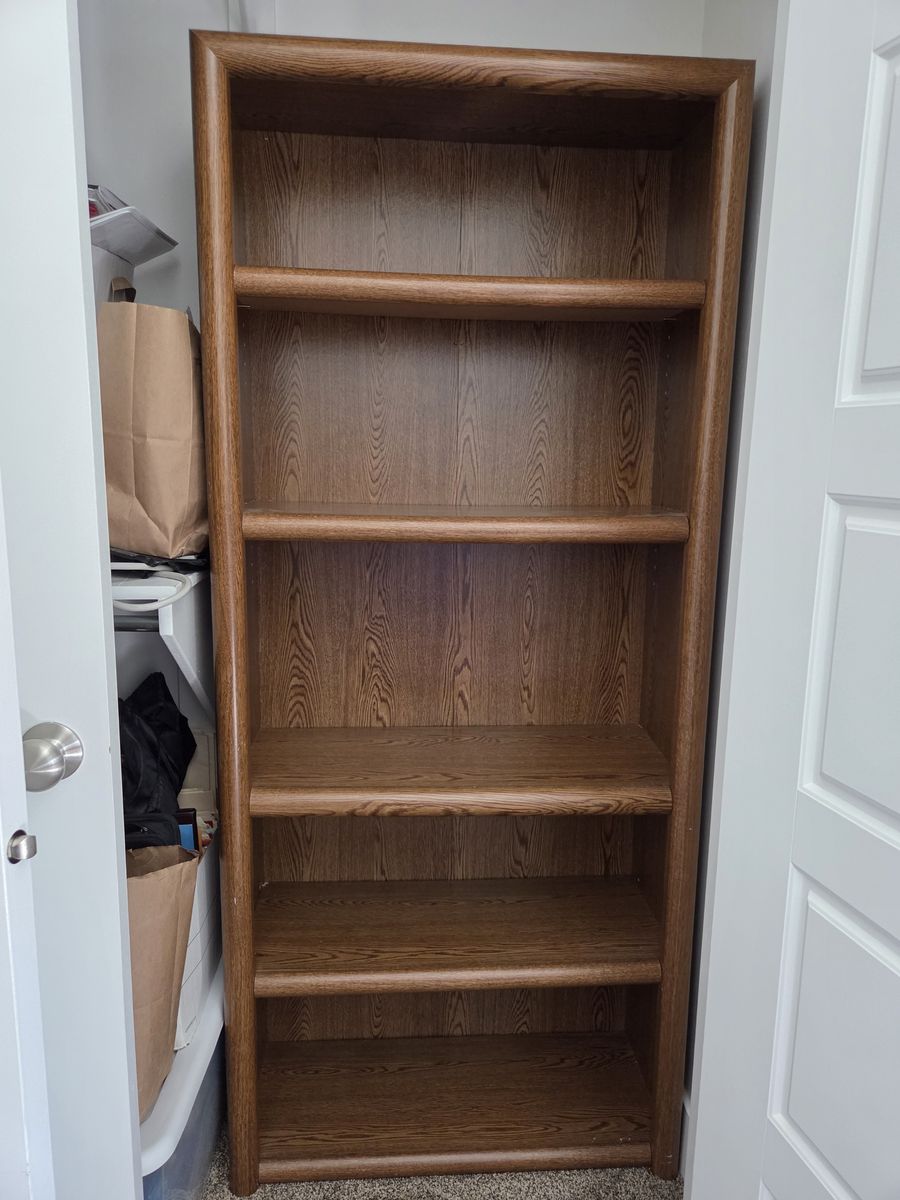 Full size Laminated wood book case