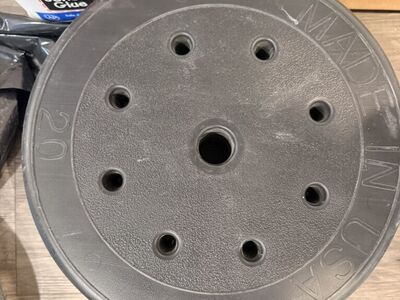 Barbell 1 inch weight plates