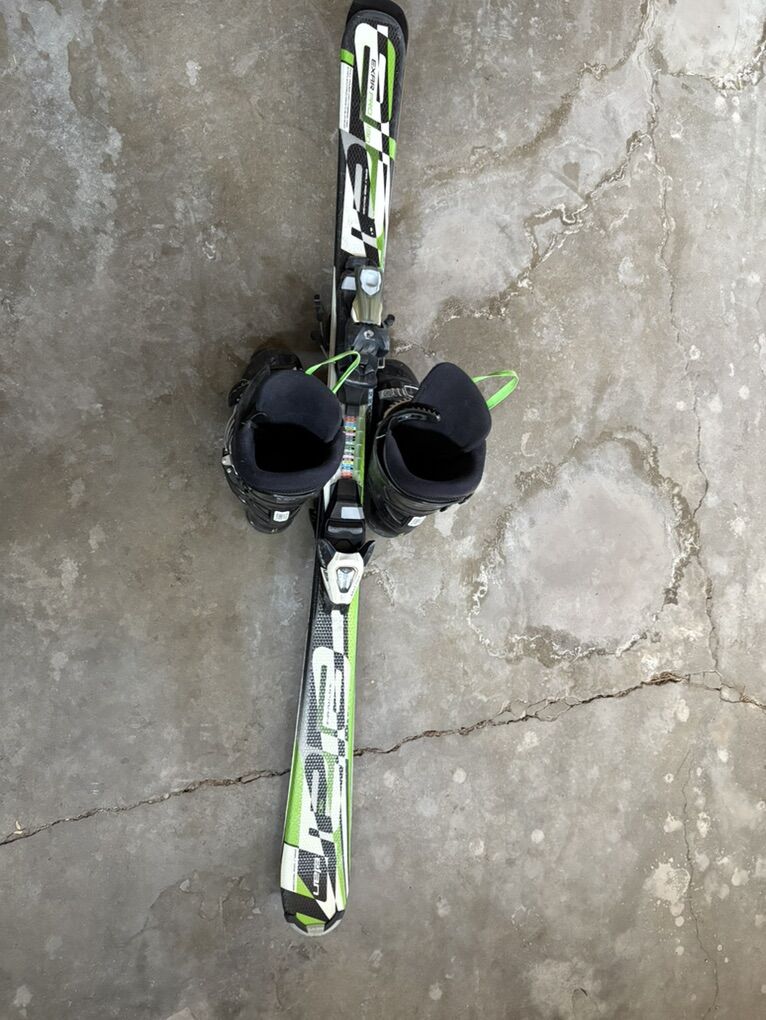 Kids Skiies And Boots -$30