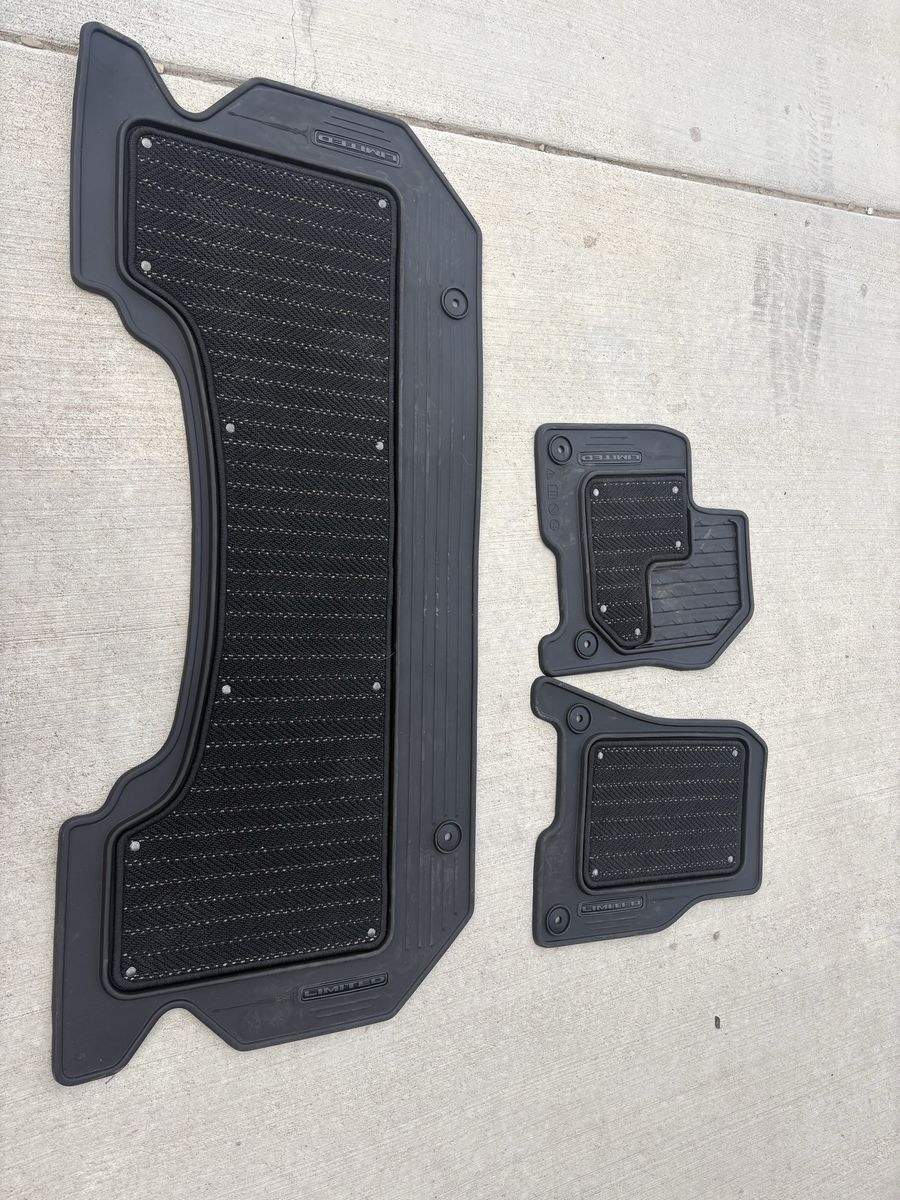 All weather truck mats