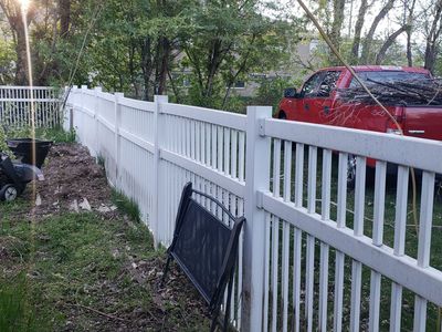 Vinyl Fencing you remove