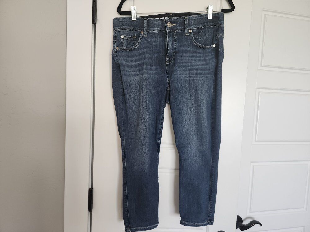 Torrid Bomshell Skinny Cropped Jeans Size 12 Women