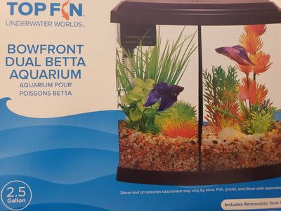top fin bowfront aquarium.