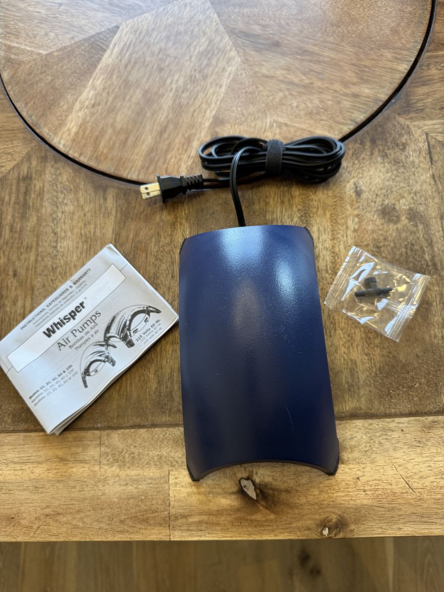 Tetra Whisper 60 Large Aquarium Air Pump