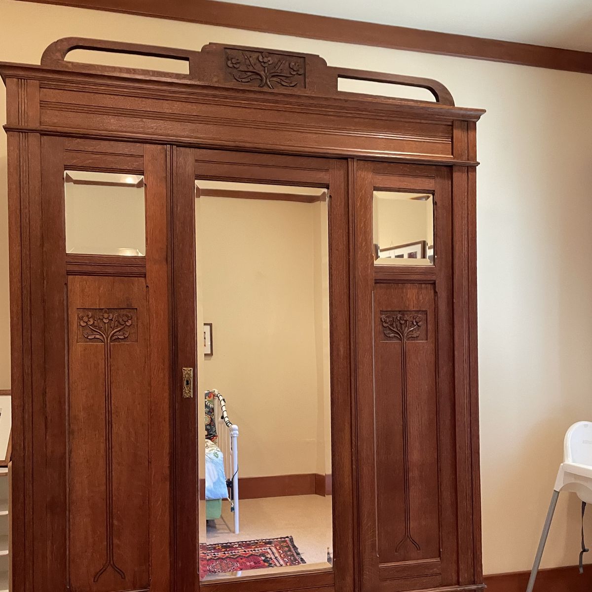 Large Antique Armoire/Wardrobe