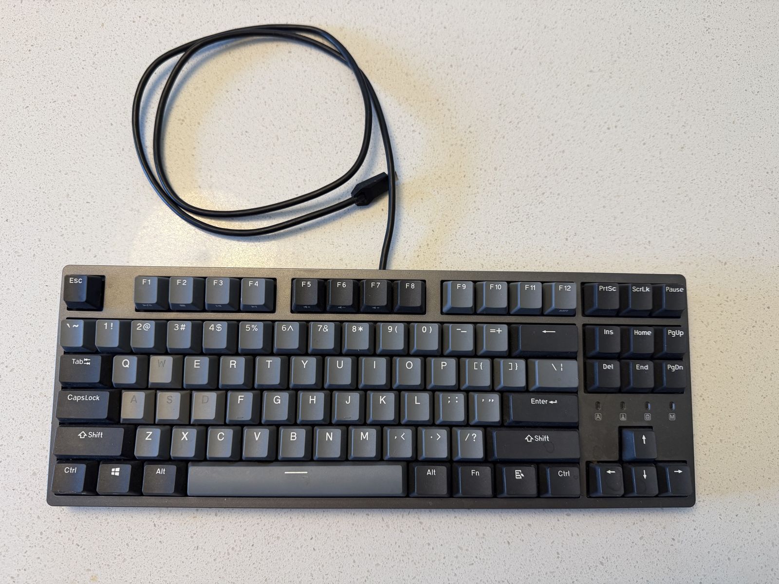 Durgod Taurus K320 Mechanical Keyboard Dark Gray USB-C Cherry Blue Switches