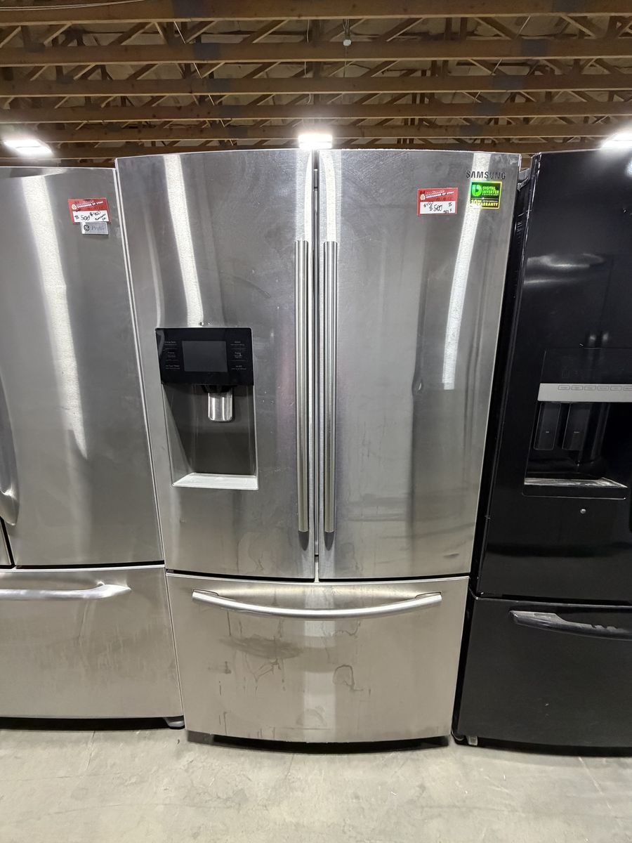 BIG SAVINGS HERE! SAMSUNG FRENCH DOOR FRIDGE