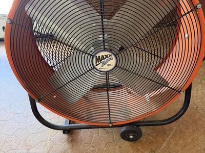Maxx Air High Velocity Industrial Floor Fan with Wheels