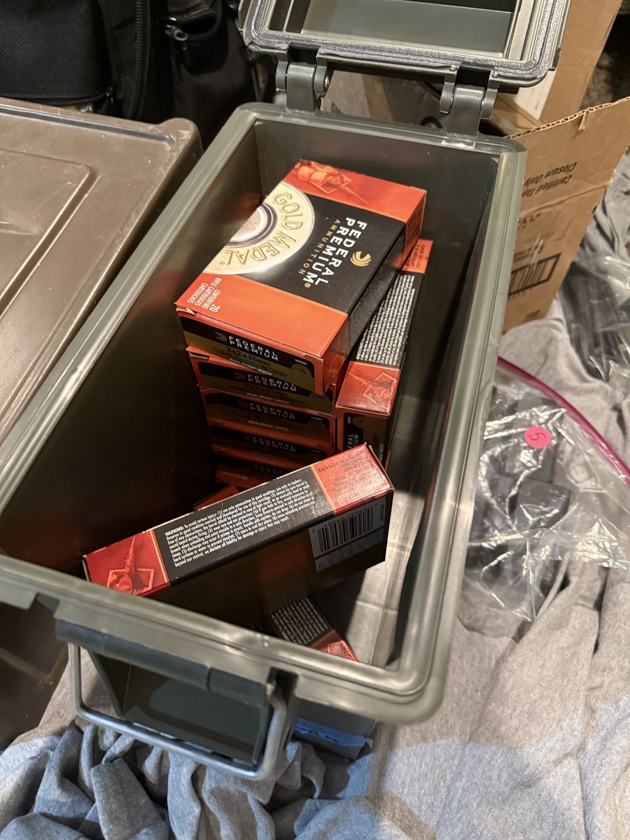 Federal Premium; 175 grain, Sierra matchking, cold medal match, Hollow point