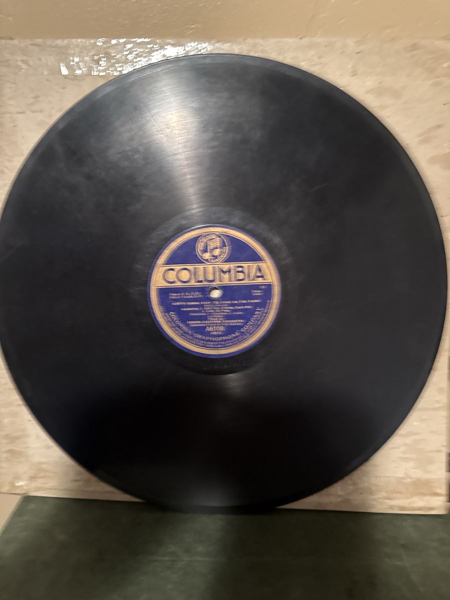 Vintage Columbia Graphophone Company 78 RPM Vinyl Record A6108