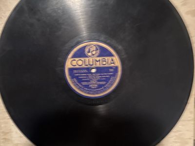 Vintage Columbia Graphophone Company 78 RPM Vinyl Record A6108