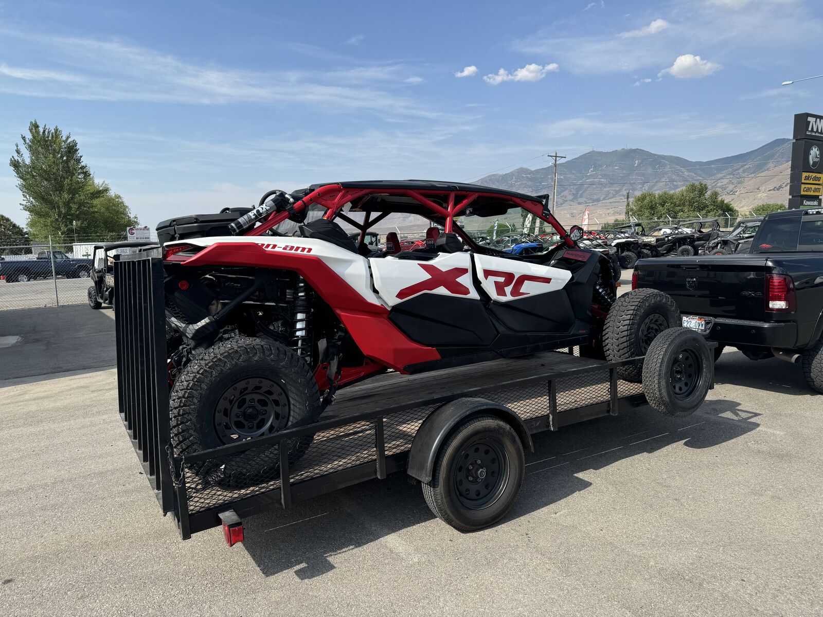 UTV/ATV Trailer for Rent (7' X 14')