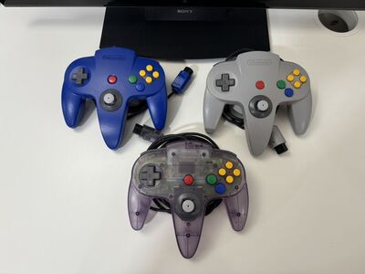 Official Nintendo 64 N64 Controllers / $25 Each