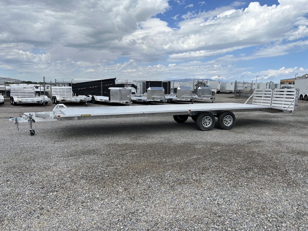 2027 Aluma 8.5x28 1028H Aluminum Flatbed Deckover