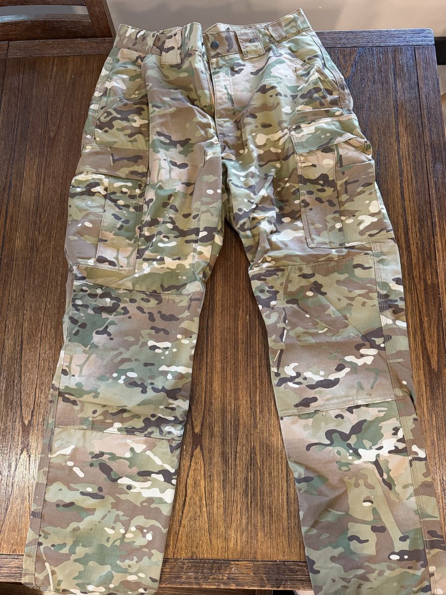 5.11 Tactical Multicam Cargo Pants Men's Size Large Long Camouflage Military