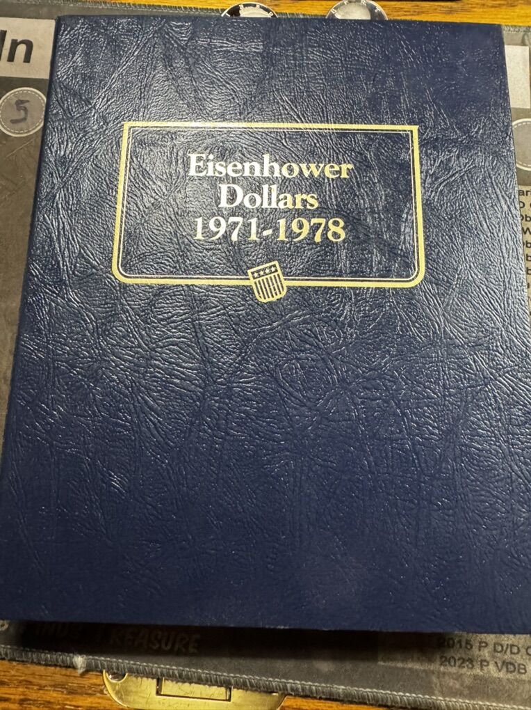 Eisenhower (Ike) Dollar Collection With Silver