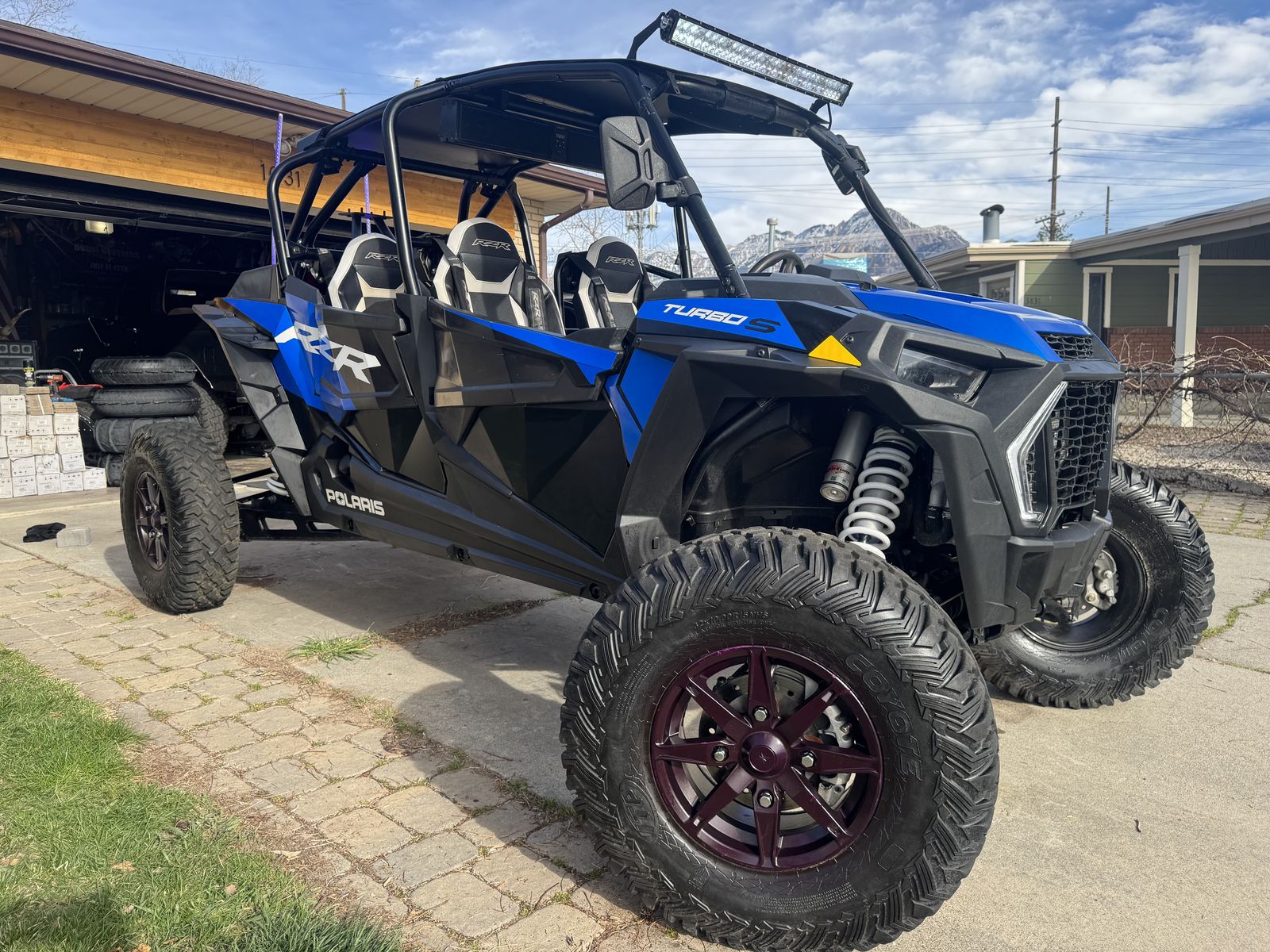 RZR 1000 Turbo S With Paddles, Trailer & Spares
