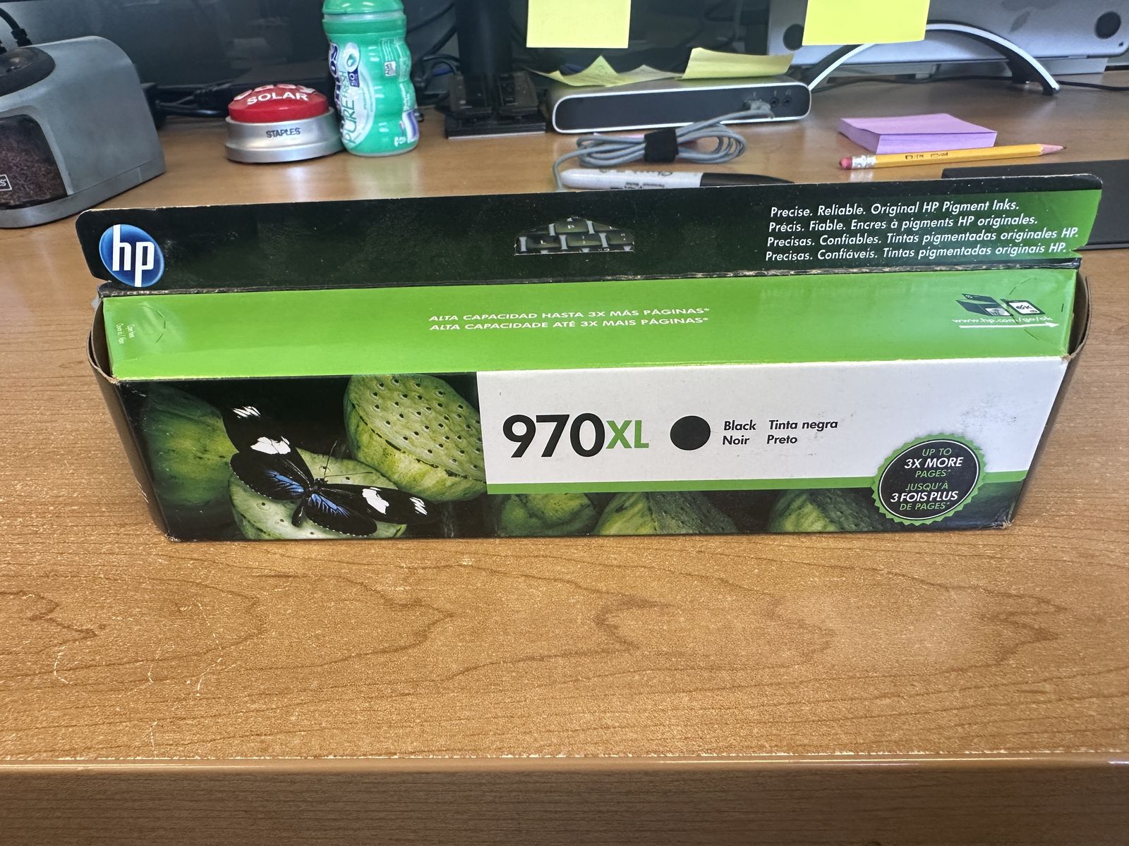 HP 970XL black ink cartridge