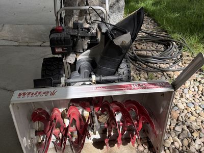 White Outdoor 10.5HP/30”Two-Stage Gas Snow Blower Self-Propelled