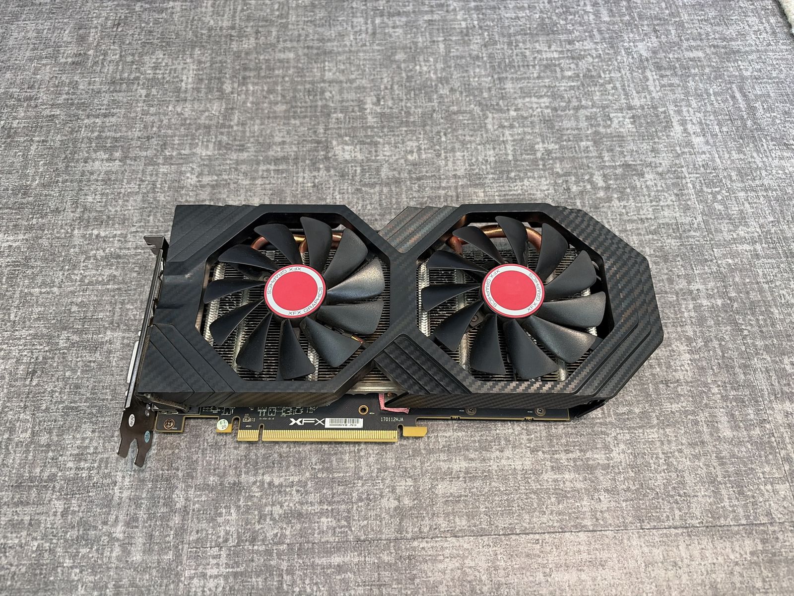 RX 580 XFX black edition 8GB