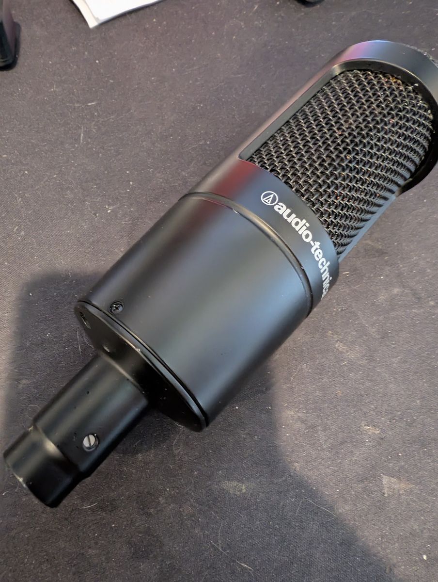 Audio-Technica AT2035 Large Diaphragm Cardioid Condenser Microphone