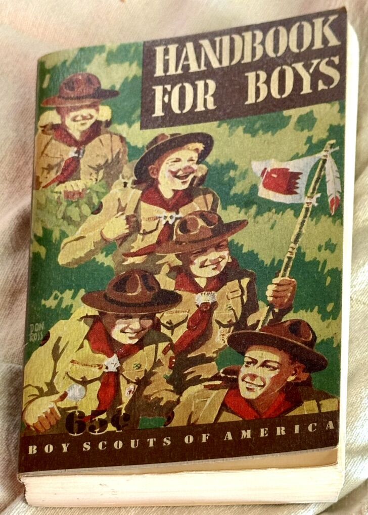 1948 Boy Scouts Of America Handbook For Boys