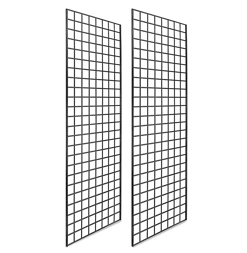 Gridwall Panels - 2 x 8', Black