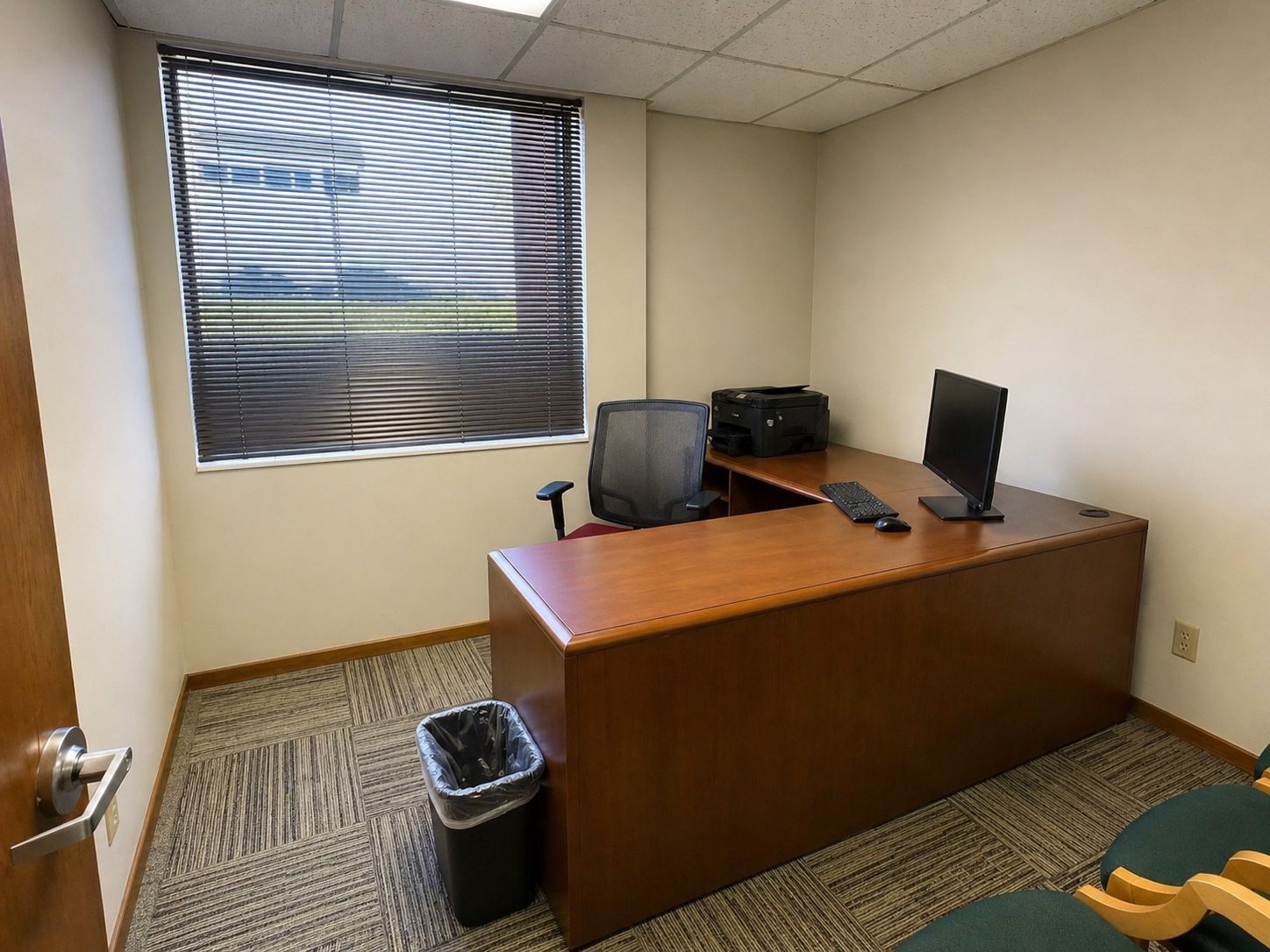 Office Desk – Solid Wood Look