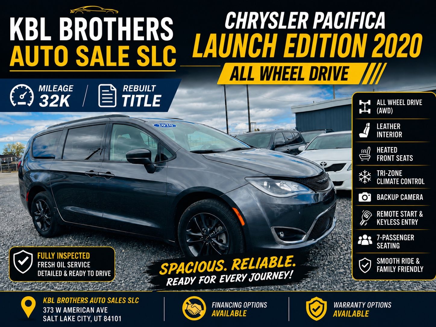 2020 Chrysler Pacifica Launch Edition
