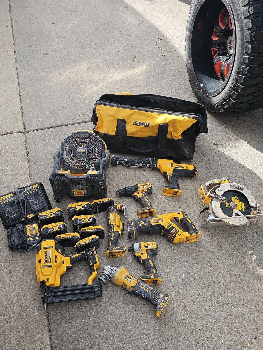Dewalt 20v tools