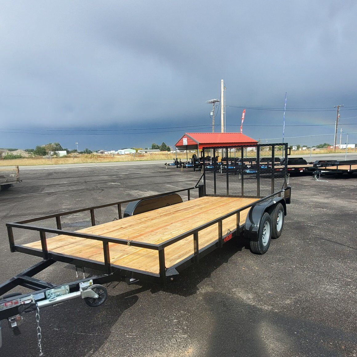 2026 7x14 or 16 tandem 7700lbs utv atv