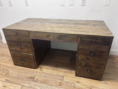 Four Hands Reclaimed Wood Executive Desk