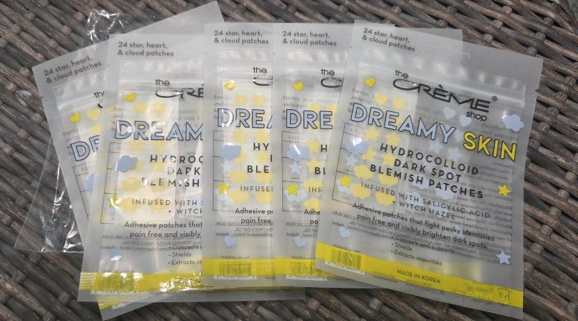The Creme Shop Dreamy Skin Hydrocolloid Dark Spot Blemish Patches x5