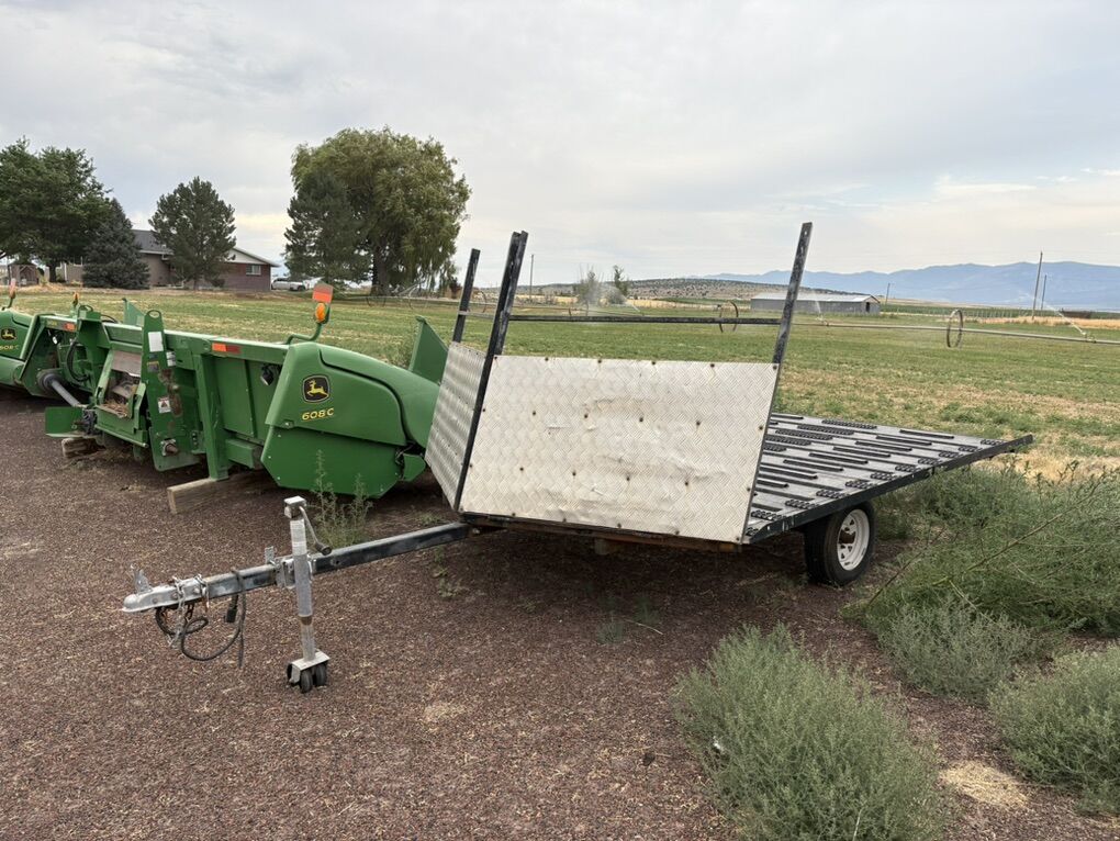 2016 Echo Steel Deck Sled Trailer