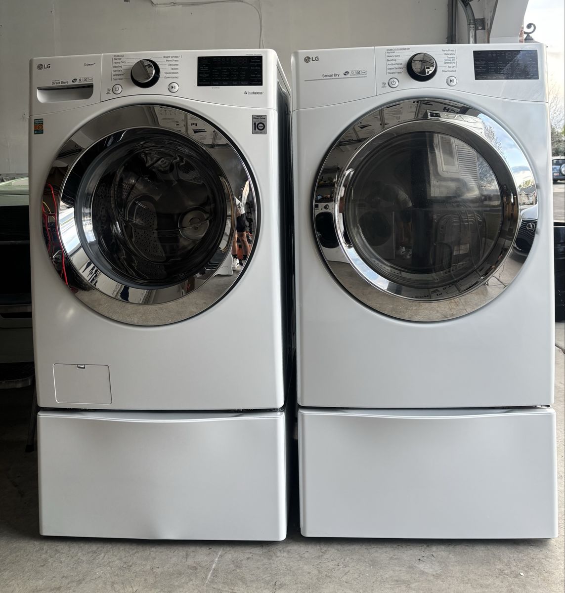 LG Washer & Electric Dryer